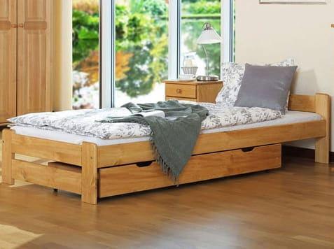 Łóżko drewniane NIWA 90x190 - 4 kolory!