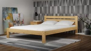 Łóżko drewniane AZJA 140x200 kolor sosna